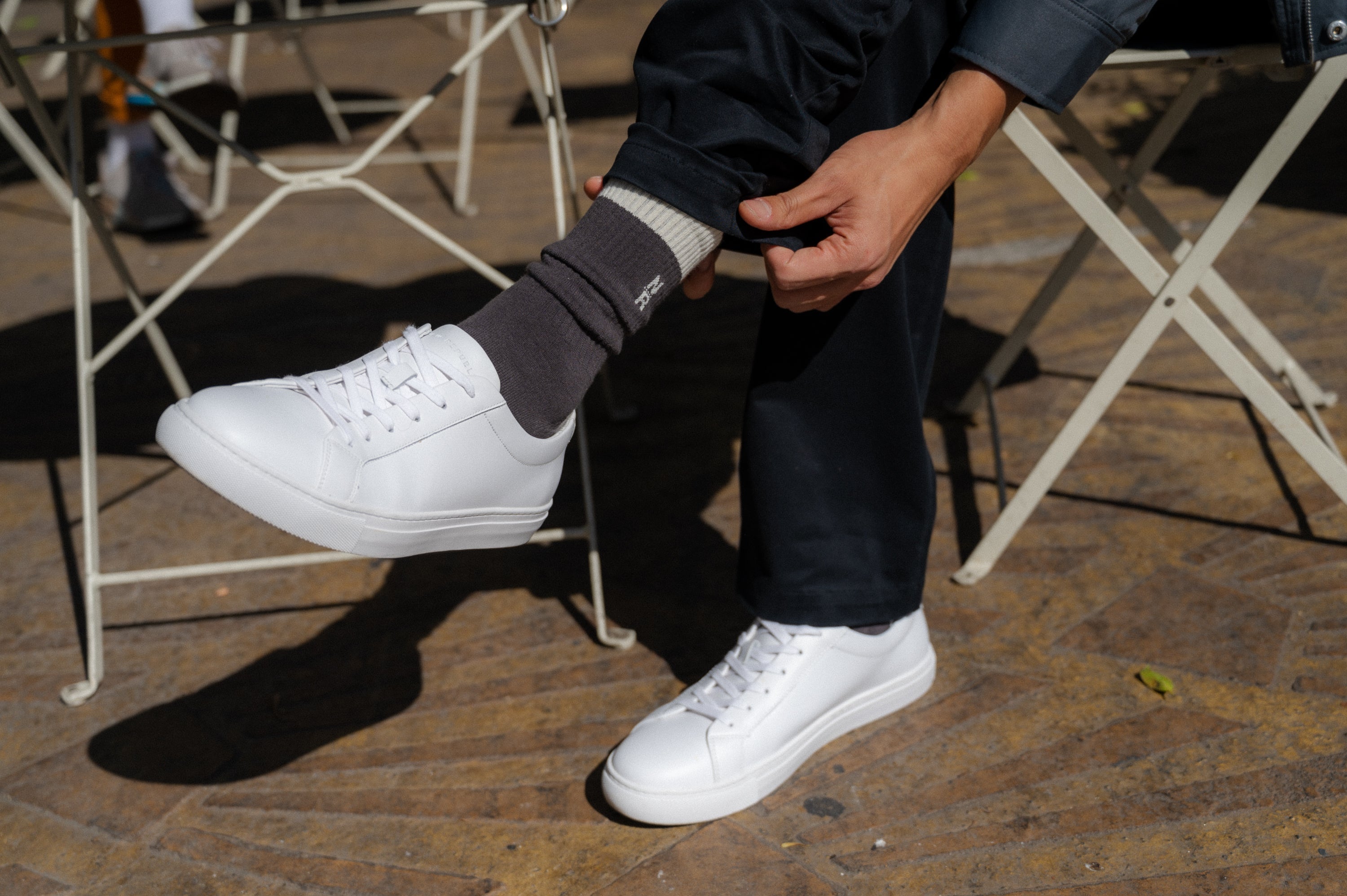 White Leather Sneakers | Spring Inspiration