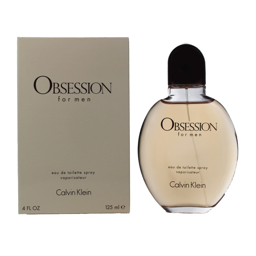 Calvin Klein Obsession Eau De Toilette Spray for Men 4oz/125ml