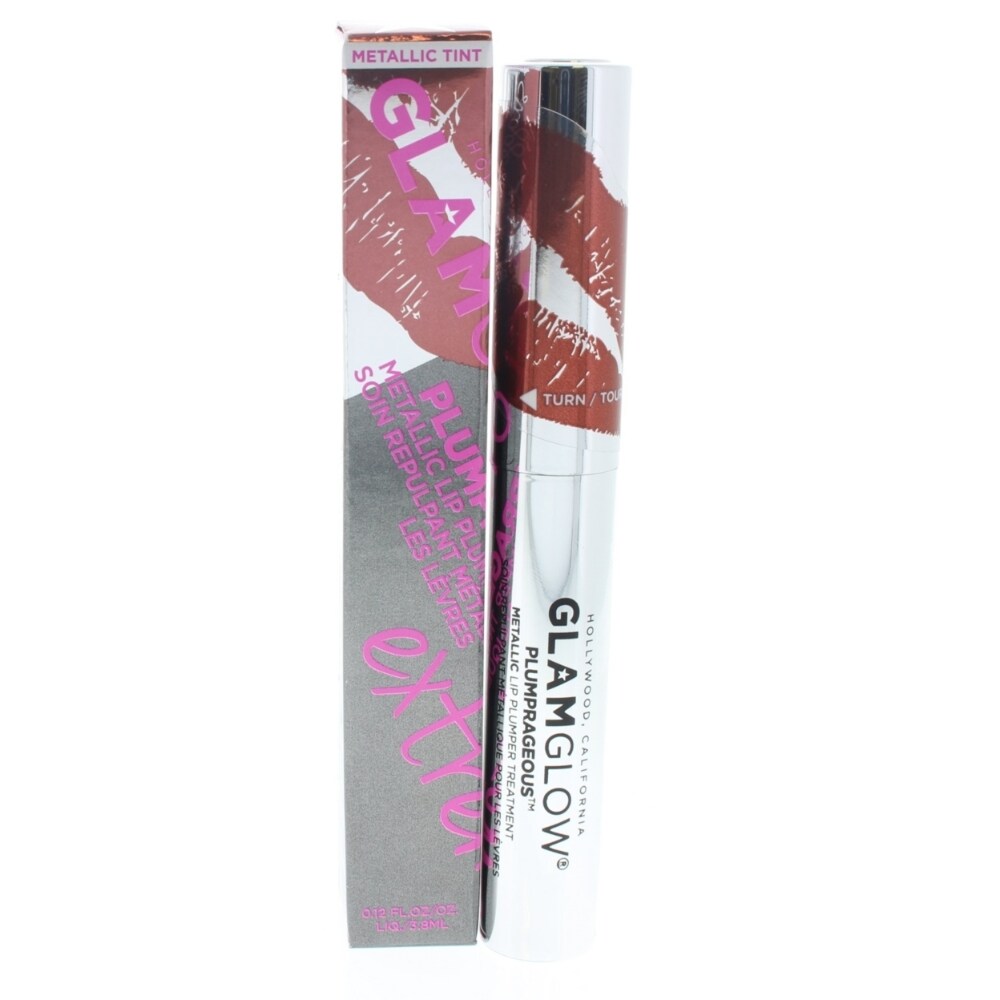 Glam Glow Plumpragrous Metallic Lip Plumper Treatment Suggestive 0.12oz/3.8ml