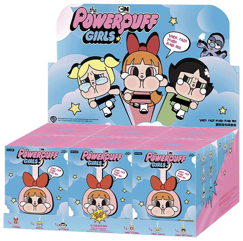Pop Mart CryBaby x Powerpuff Girls Series Vinyl Face Plush Sealed Whol