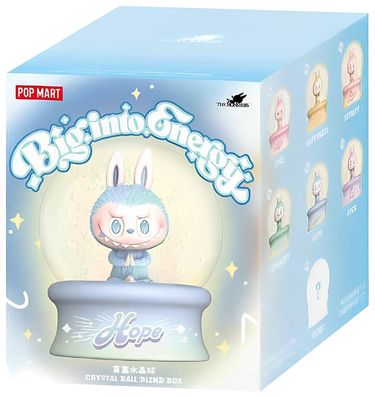 Pop Mart Labubu THE MONSTERS Big into Energy Series Crystal Ball Single Blind Box 'Mystery'