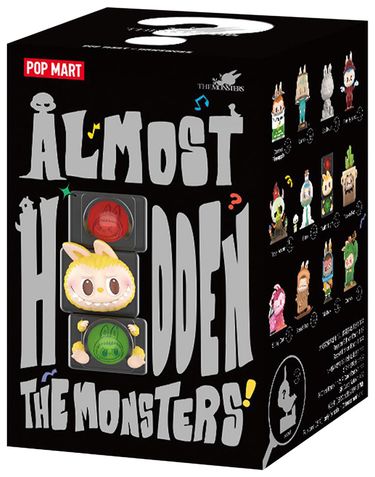 Pop Mart Labubu THE MONSTERS Almost Hidden Series Figure Single Blind