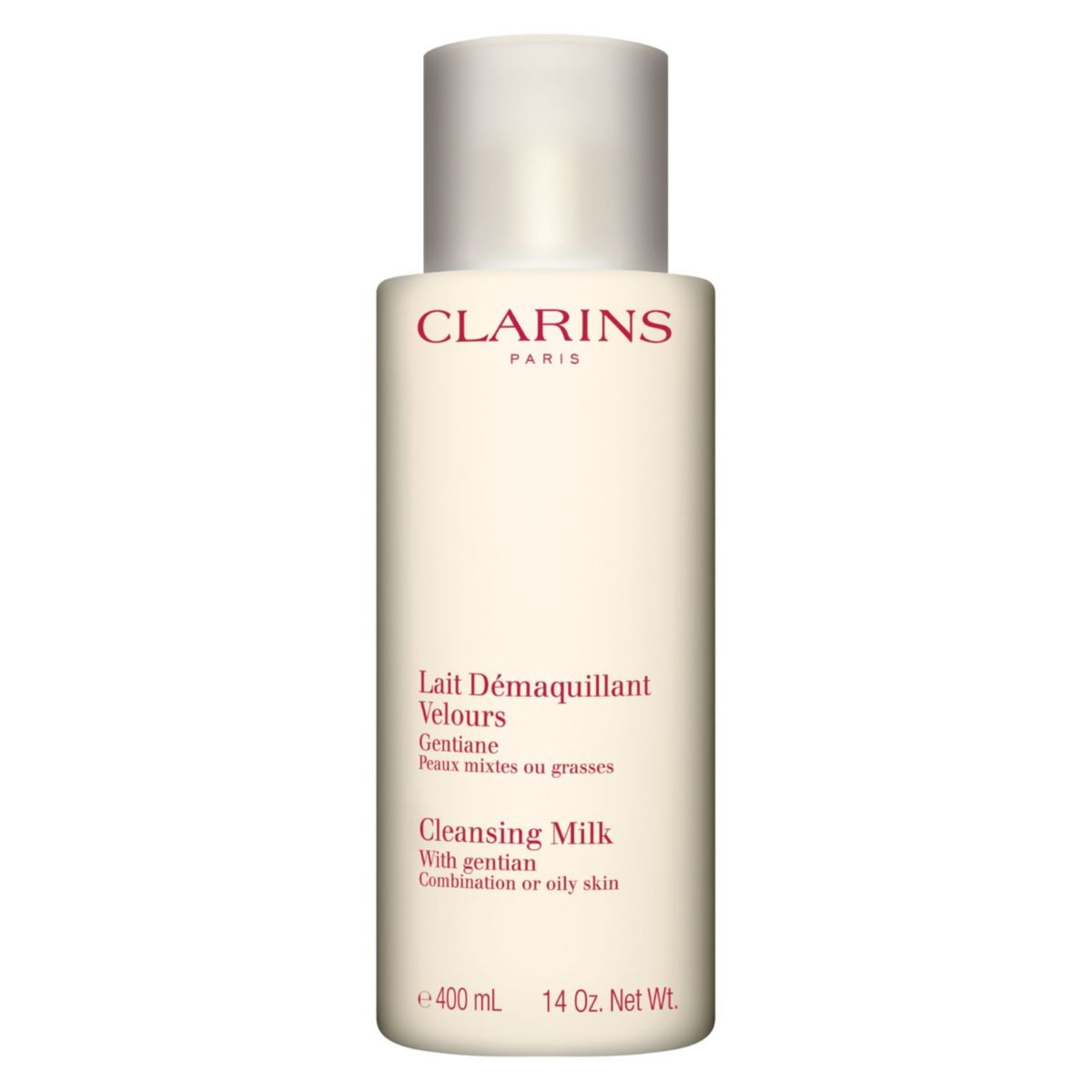Clarins Anti Pollution Cleansing Milk Gentian, Moringa Comb. or Oily Skin 400ml