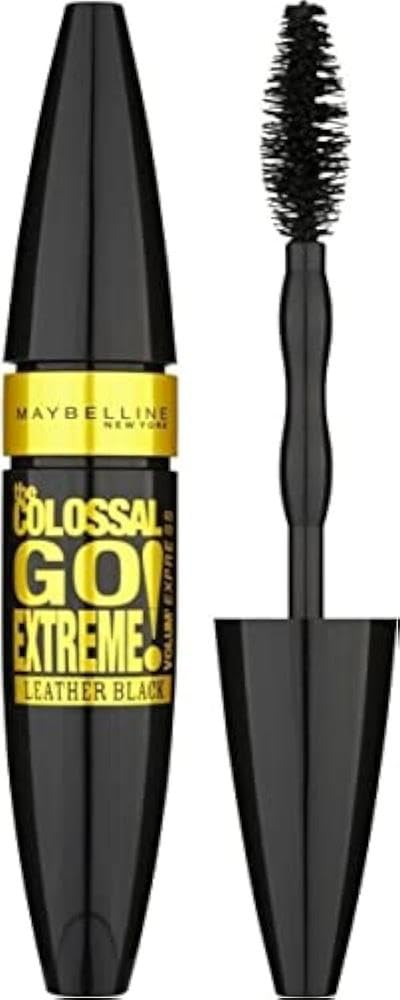 Maybelline Volum'Express The Colossal Go Extreme! Mascara Leather Black 9.5ml (2 Pack)