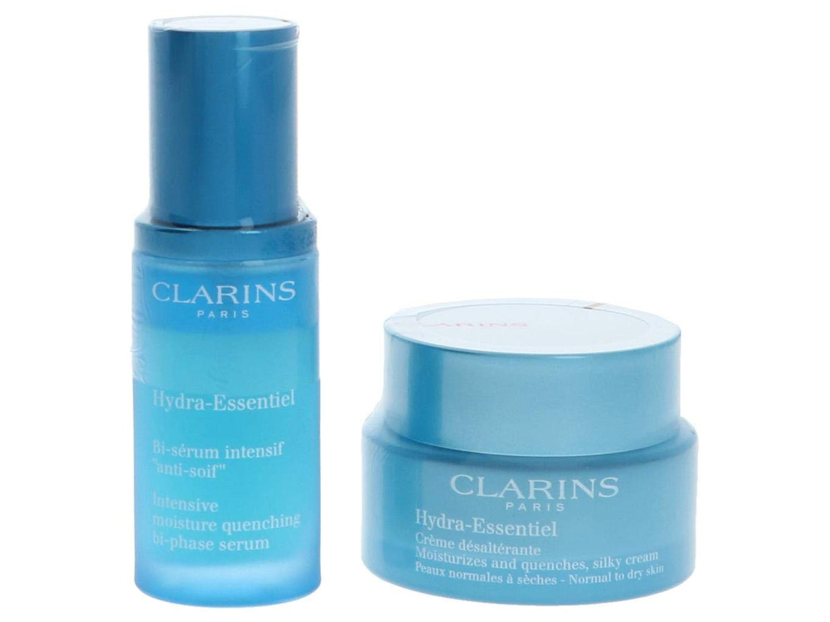 Clarins Hydra-Essential Experts Travel Duo (Creme 50ml/1.7oz, Bi-Serum 30ml/1oz)