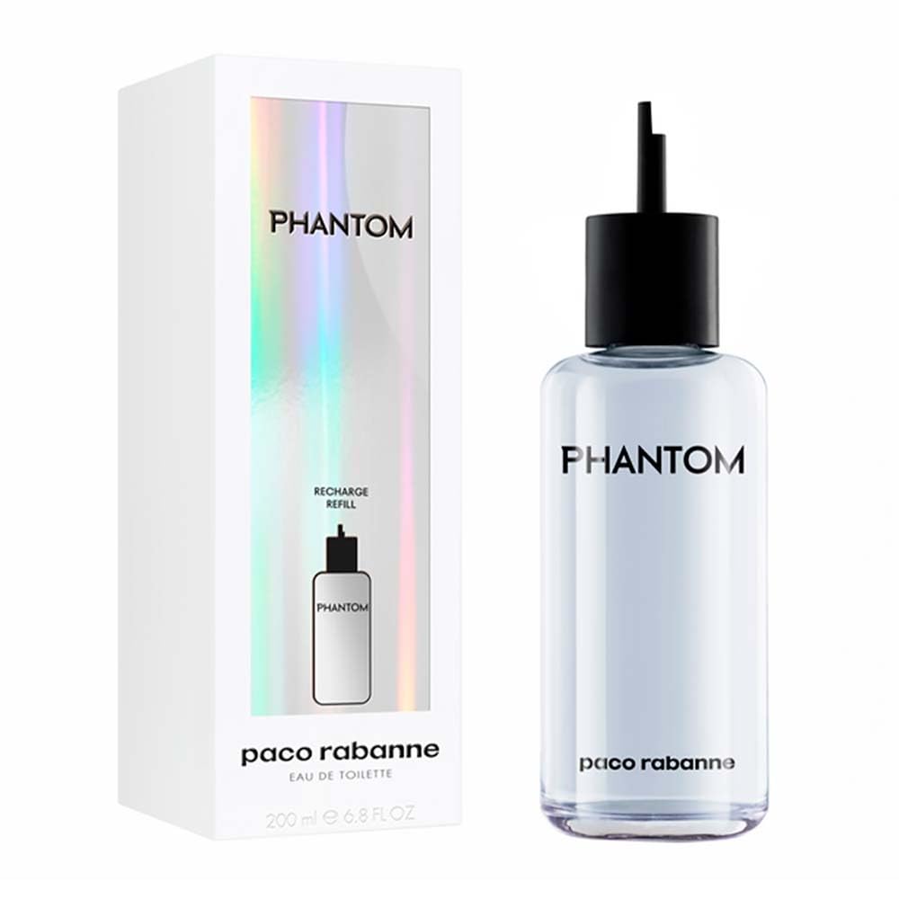 Paco Rabanne Phantom Eau de Toilette Refill Spray 6.8 oz (Men)