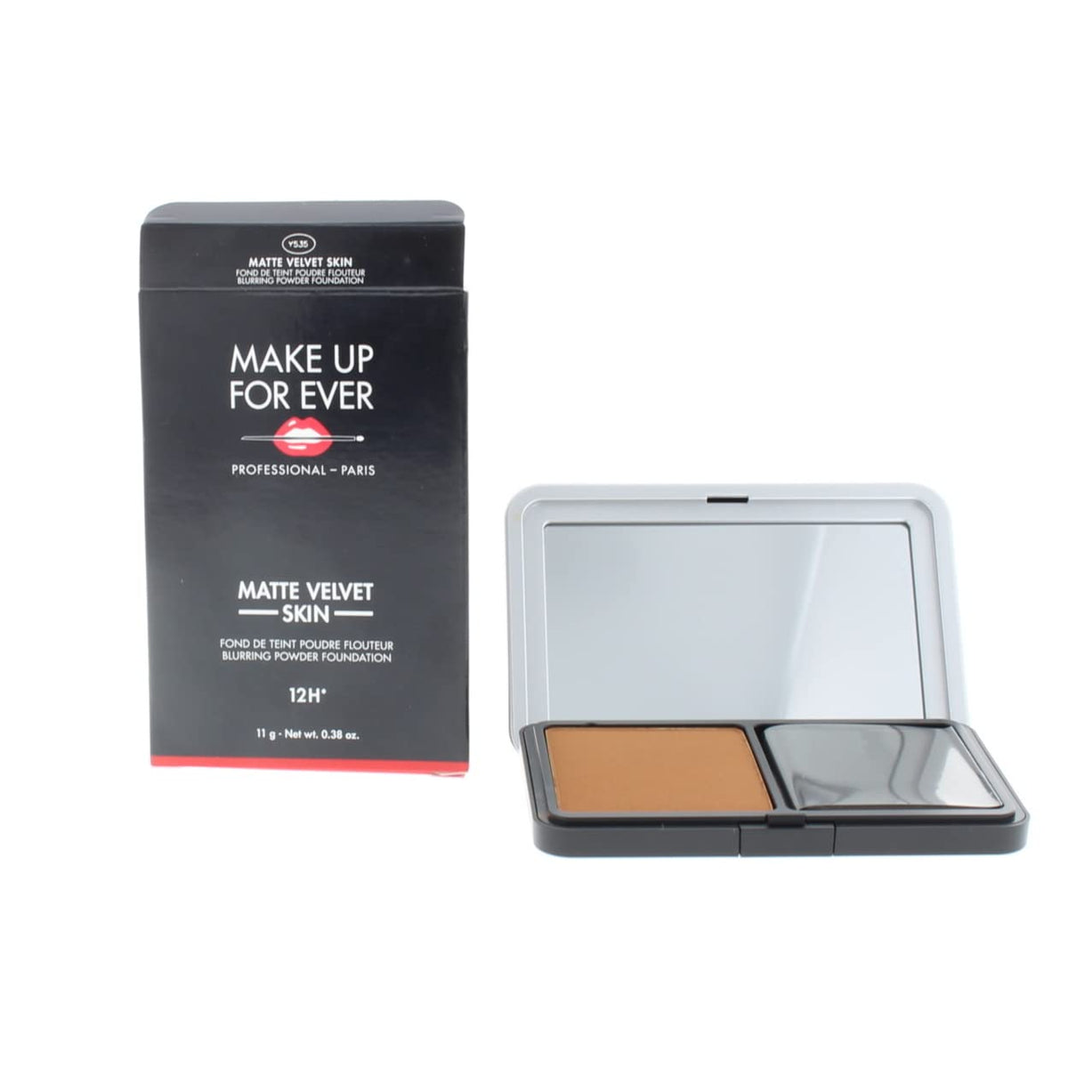 Make Up For Ever Matte Velvet Skin Powder Foundation 11g/0.38oz Shade Y535 Chestnut