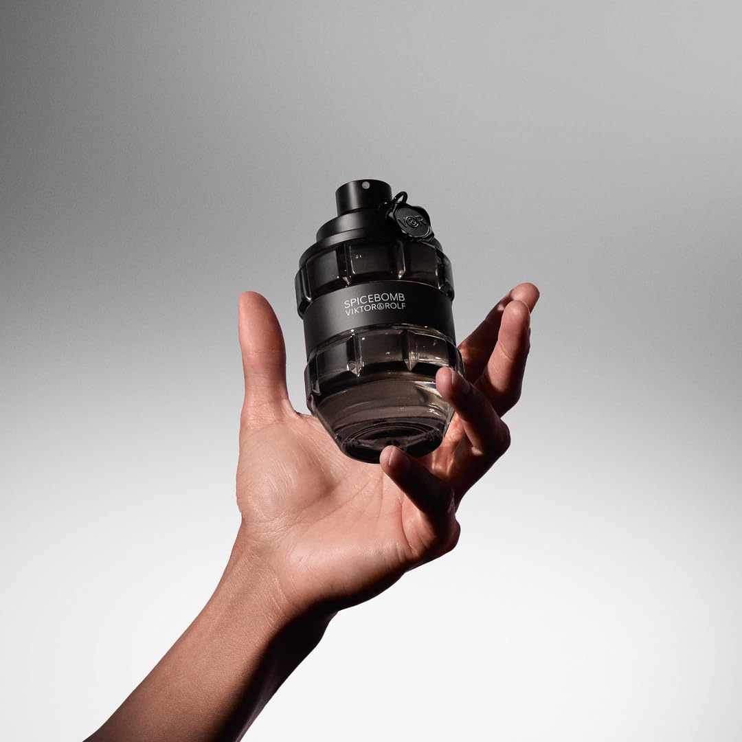 Viktor&Rolf - Spicebomb Eau de Toilette - Woody & Spicy - Cologne for Men - With Notes of Citrus & Tobacco