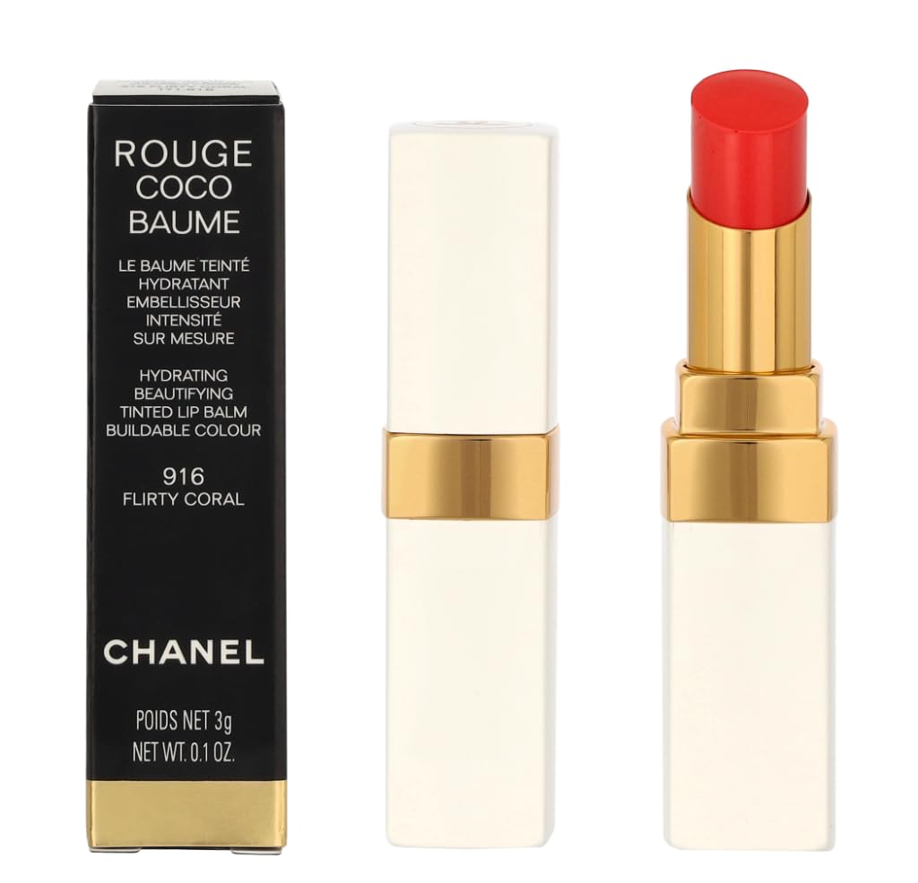 CHANEL-LADIES ROUGE COCO BAUME HYDRATING BEAUTIFYING TINTED LIP BALM (3GR/0.1OZ)