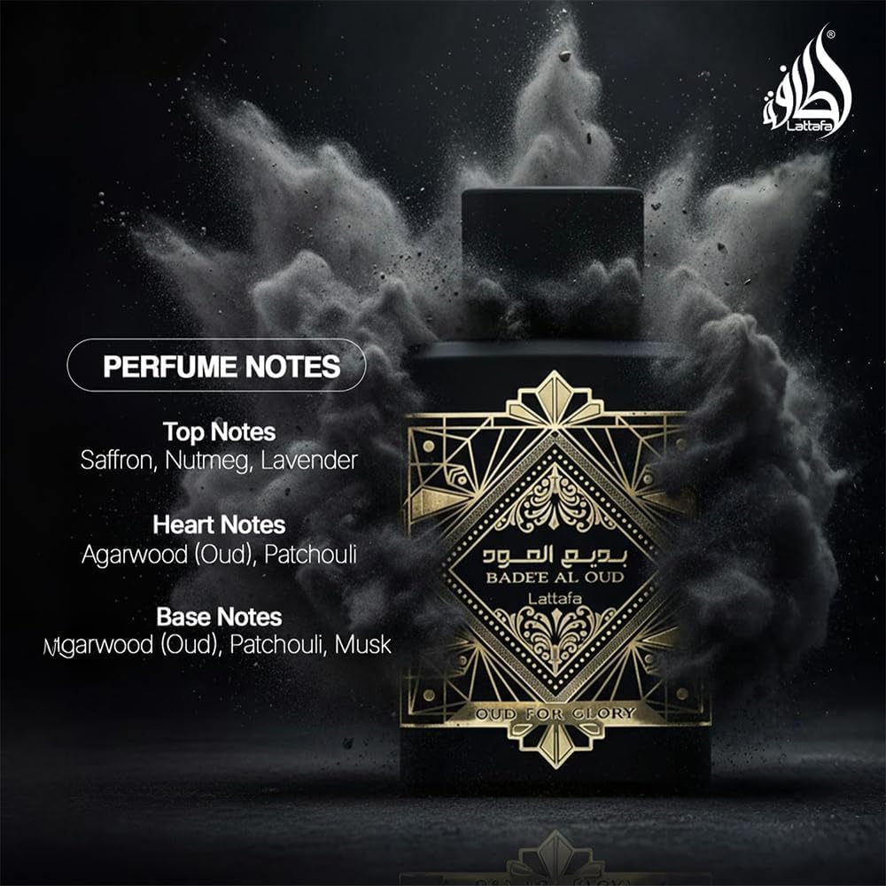 Lattafa Badee Al Oud For Glory Eau De Parfum Unisex 3.4oz/100ml