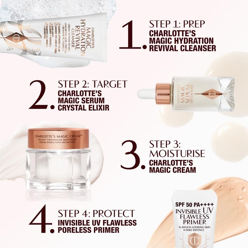 Charlotte Tilbury Magic Cream Moisturizer Refillable 1.7oz/50ml
