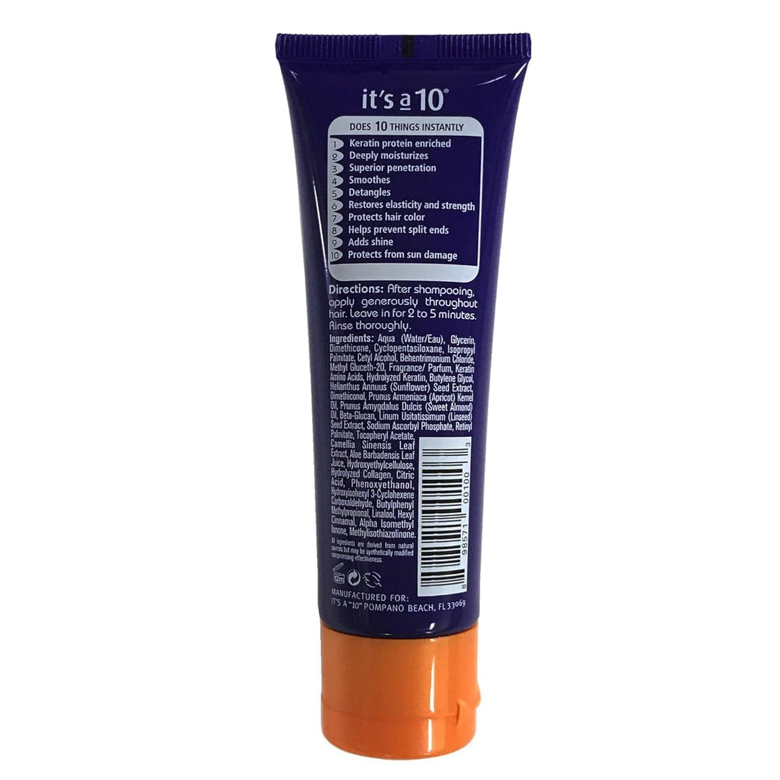 ITS A 10-MIRACLE DEEP CONDITIONER PLUS KERATIN (59ML/2OZ)