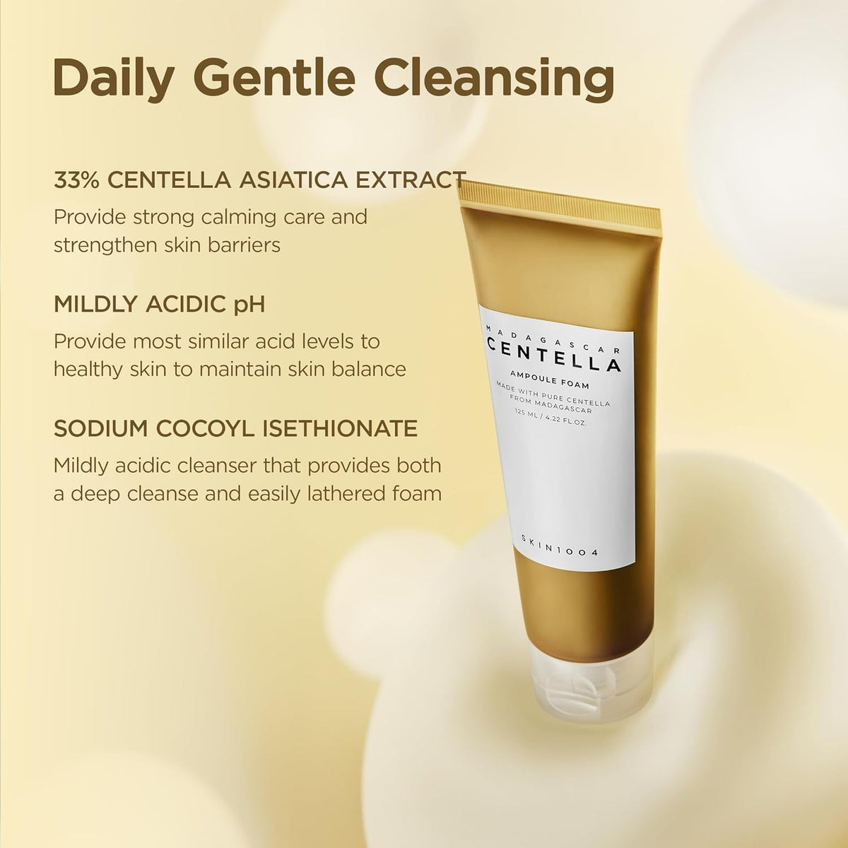 Skin1004 Madagascar Centella Ampoule Foam 4.22 oz