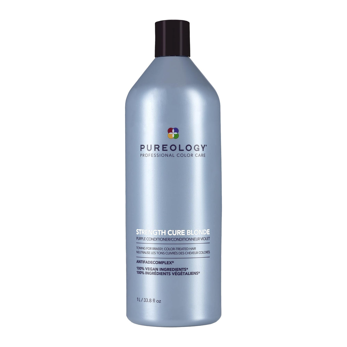 PUREOLOGY-STRENGTH CURE BLONDE PURPLE CONDIITONER (1000ML/33.8OZ)