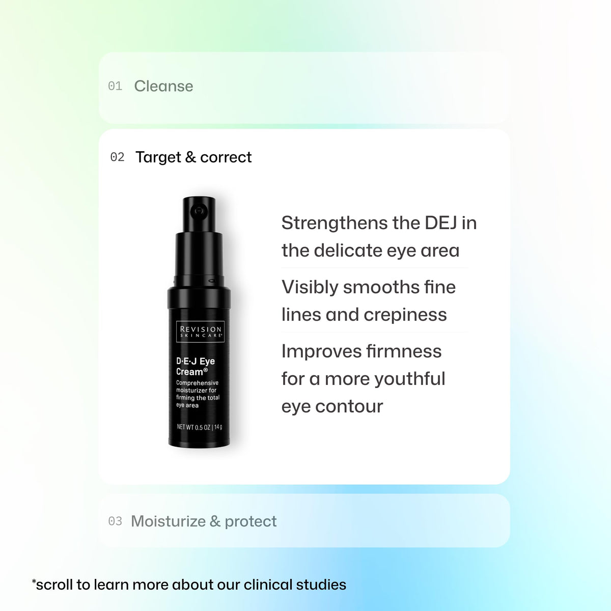 Revision Skincare D.E.J Eye Cream 0.5oz/14g