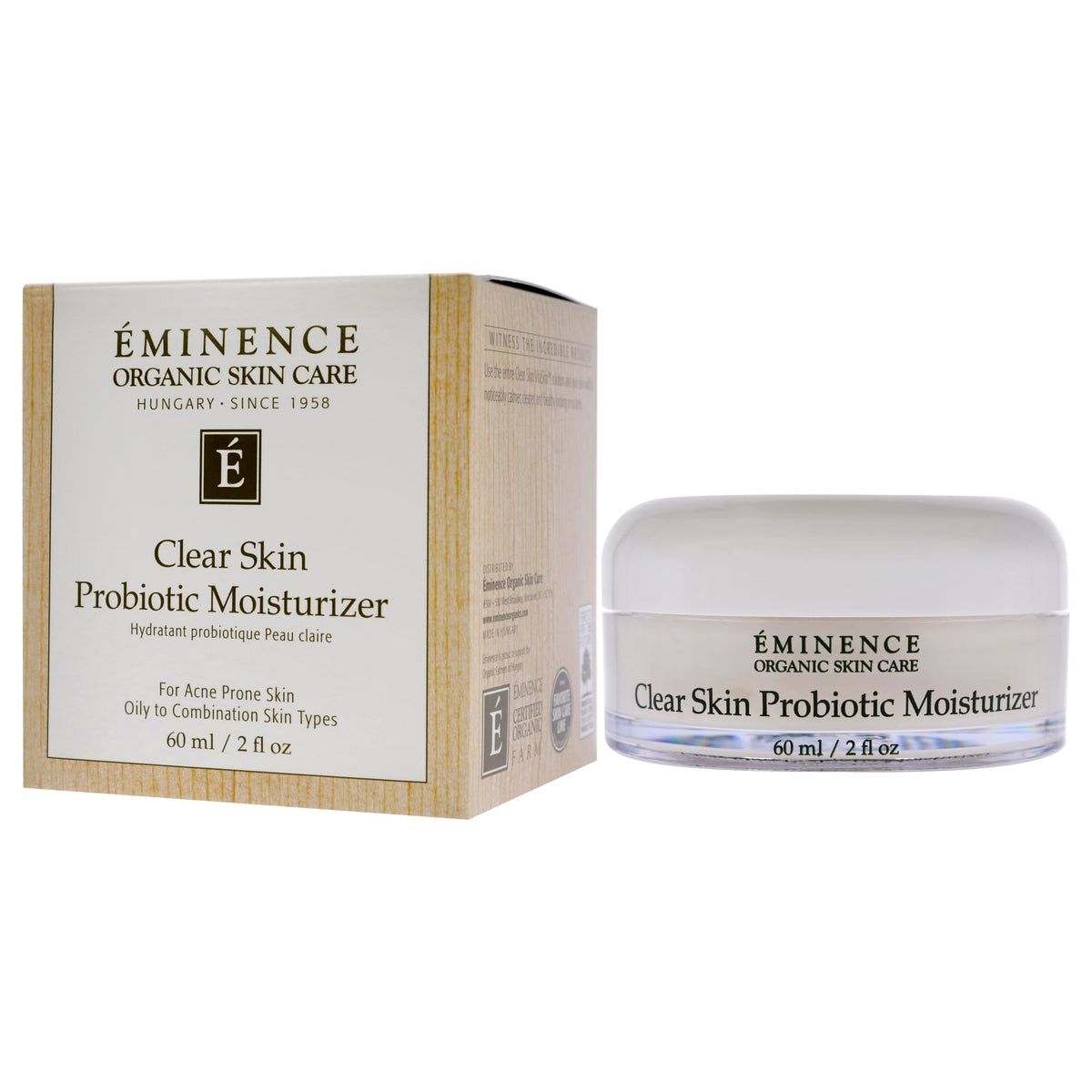 Eminence Clear Skin Probiotic Moisturizer 2oz/60ml