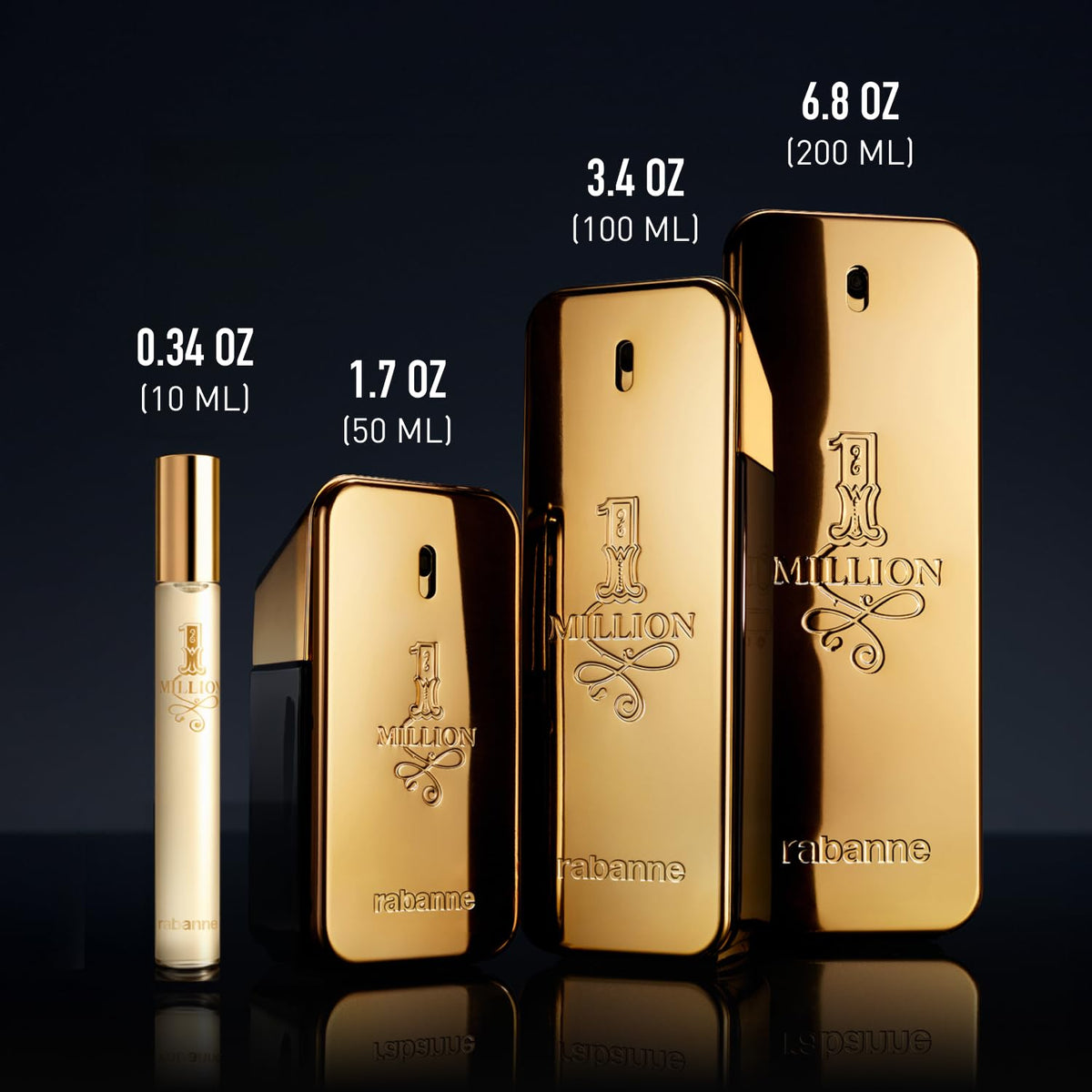 PACO RABANNE-1 MILLION SPRAY MEN EDT (100ML/3.4OZ)