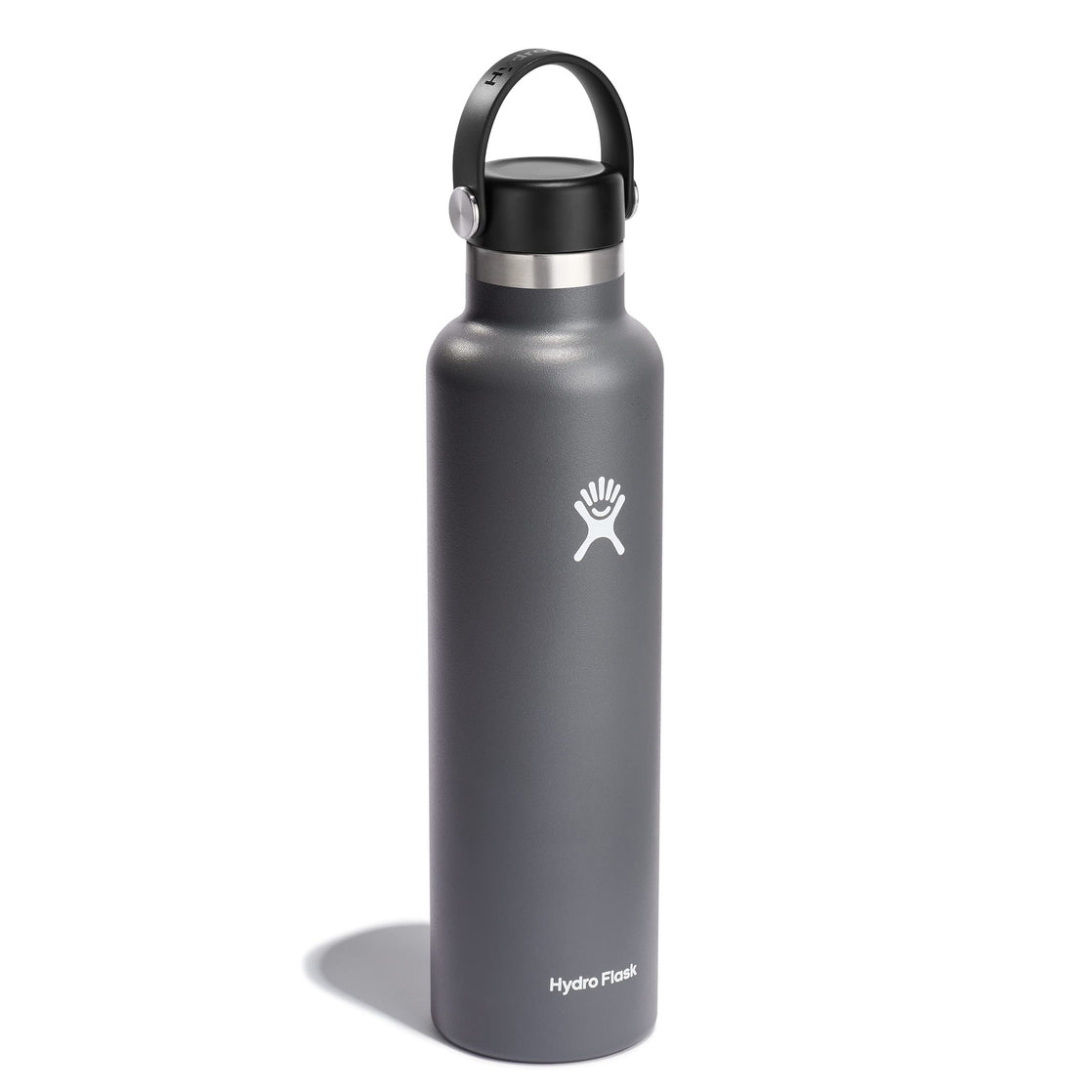 Hydro Flask 24 oz Standard Mouth Water Bottle with Flex Cap, Stone 24 oz (Unisex)