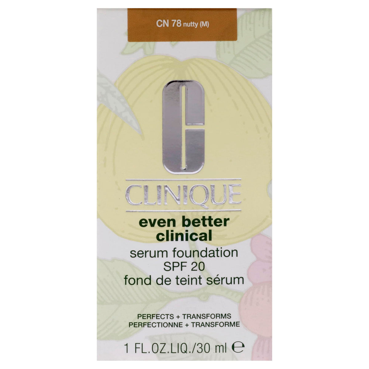 Clinique Even Better Clinical Serum Foundation SPF 20 CN 78 Nutty 1oz/30ml