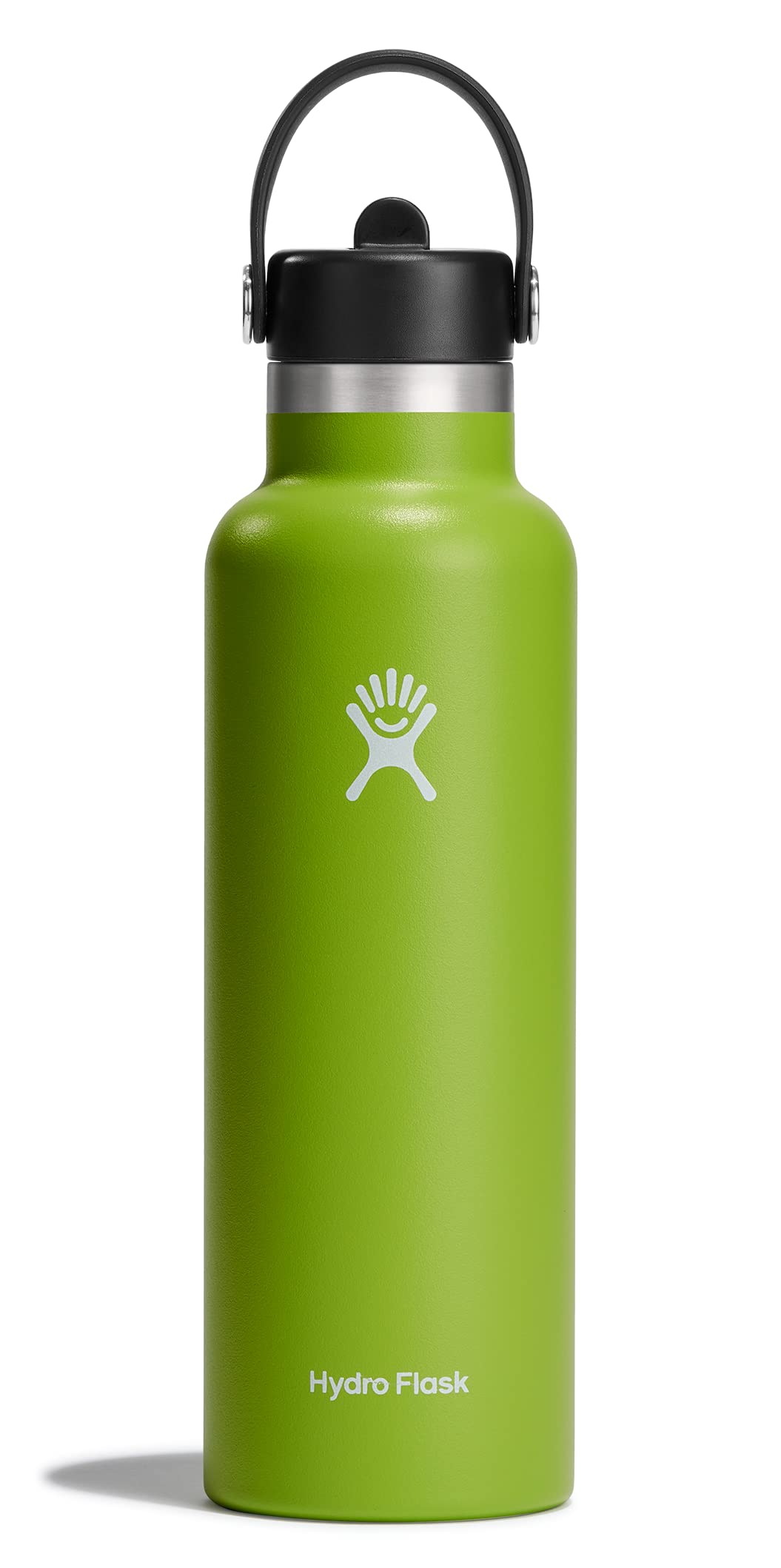 Hydro Flask 21 oz Standard Mouth Water Bottle with Flex Straw Cap (Seagrass)