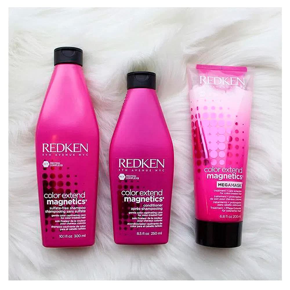 Redken Color Extend Magnetics Megamask Treatment + Care Extender For Color-Treated Hair 6.8oz/200ml