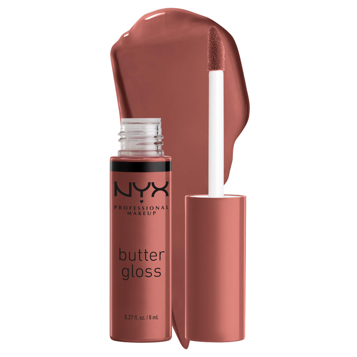 NYX Professional Makeup Butter Lip Gloss Praline 0.27oz/8ml