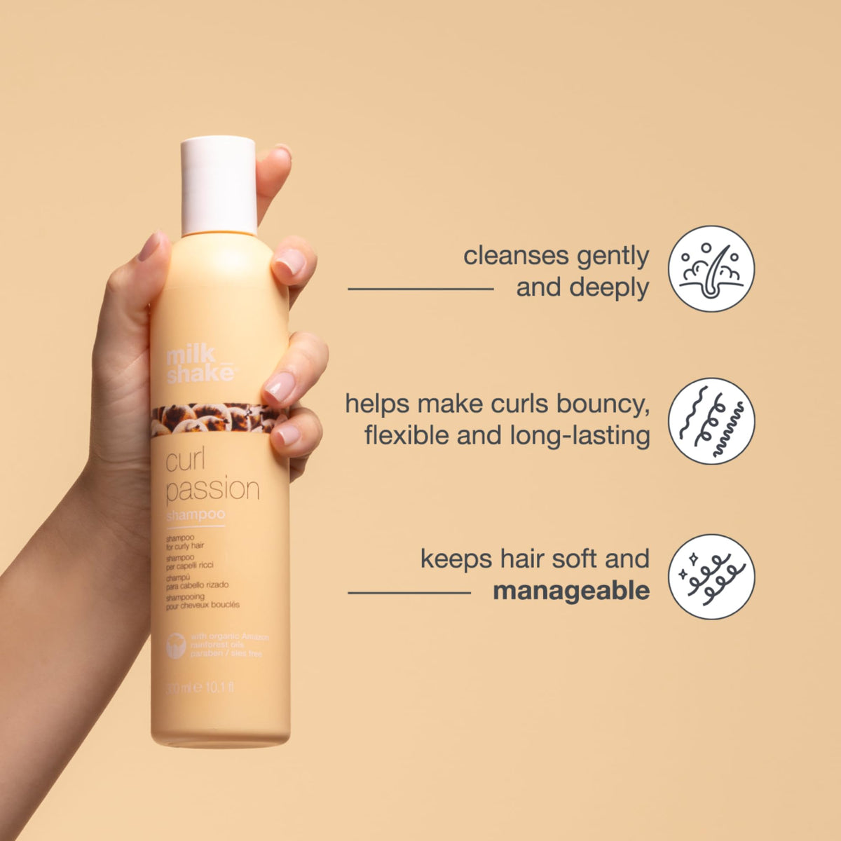 Milk Shake Curl Passion Shampoo 33.8oz/1000ml