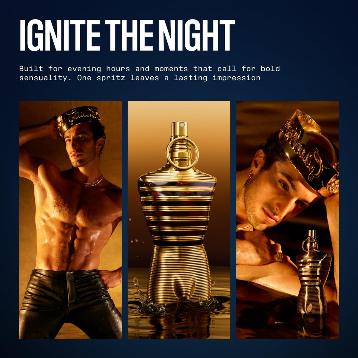 Jean Paul Gaultier Le Male Elixir Parfum Spray 4.2 oz (Men)