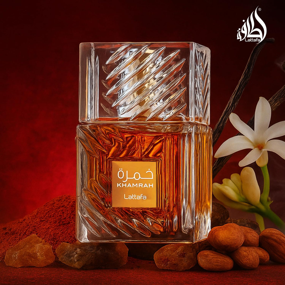 Lattafa Khamrah Eau De Parfum Spray for Unisex 100ml/3.4oz