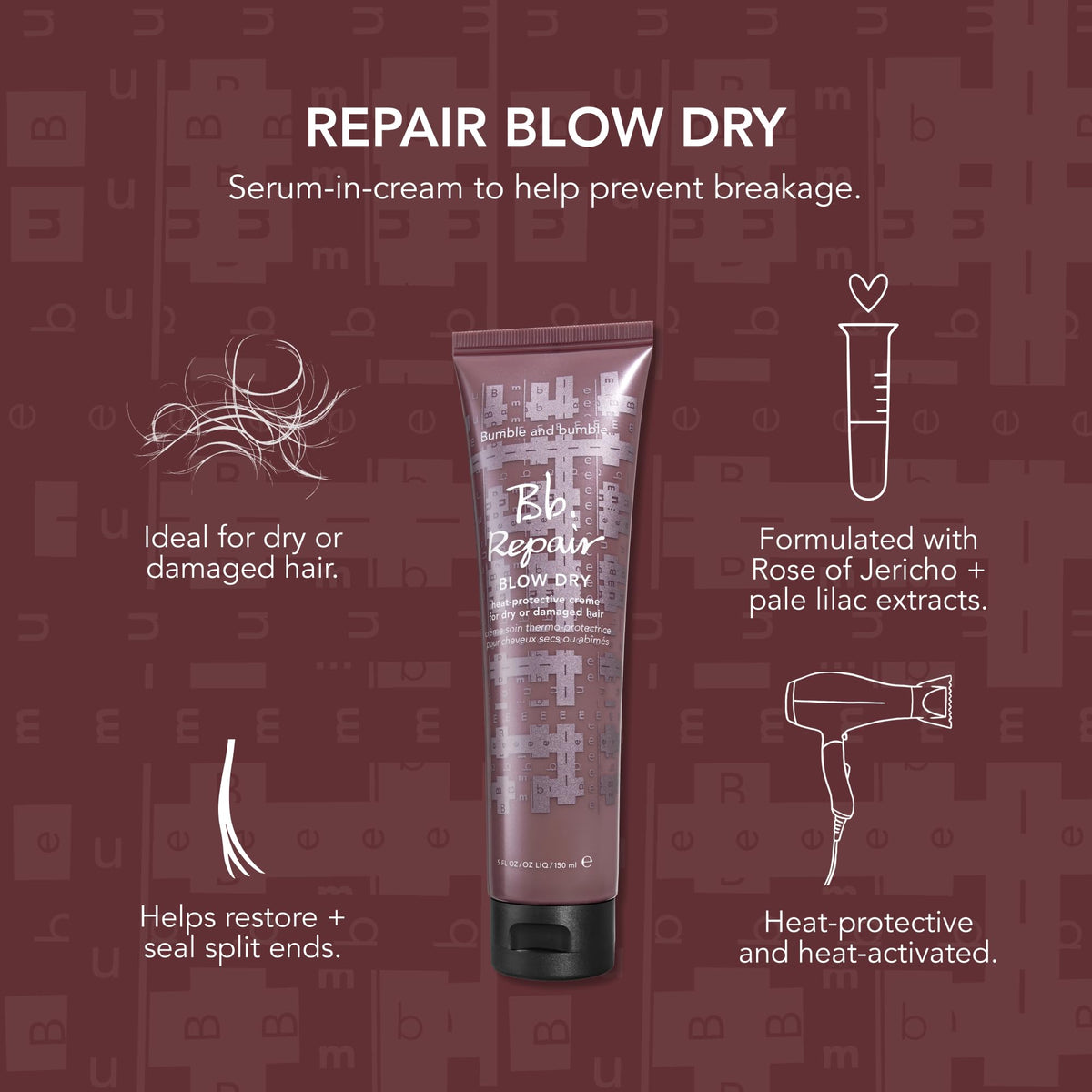 Bumble and Bumble Bb. Repair Blow Dry 5oz/150ml