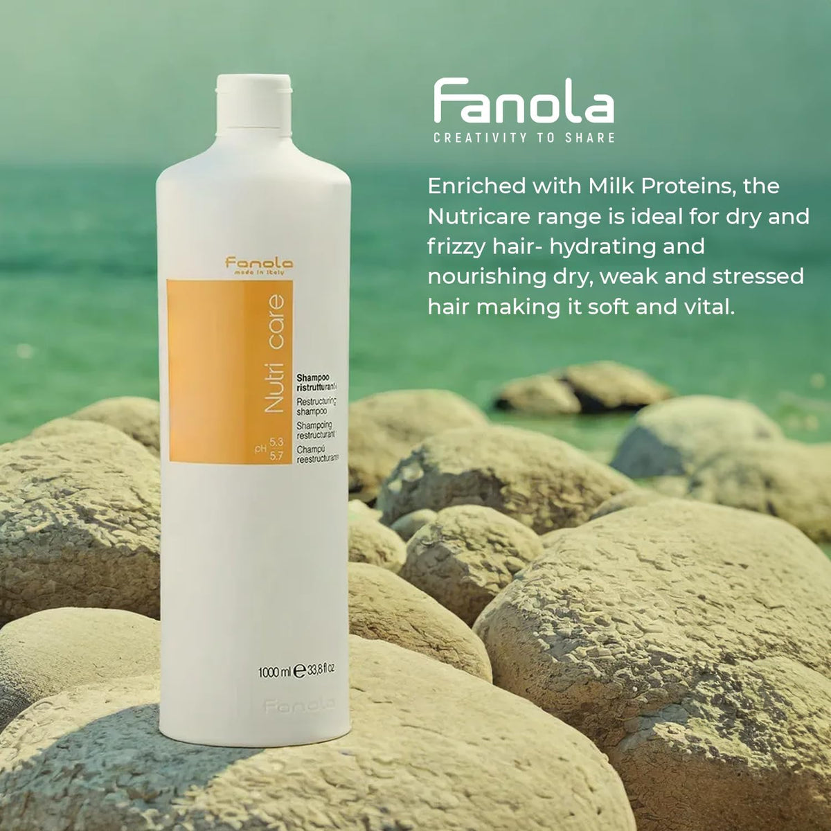 Fanola Nutri Care Restructuring Shampoo 1000ml/33.8oz