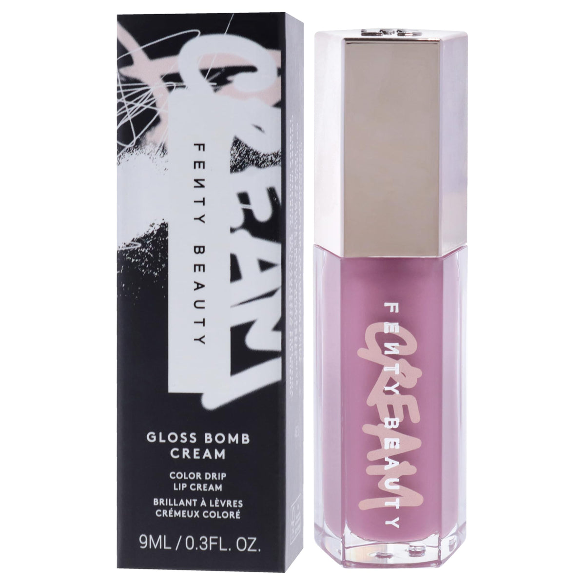 Fenty Beauty Gloss Bomb Cream Color Drip Lip Cream Mauve Wive$ 01 0.3oz/9ml