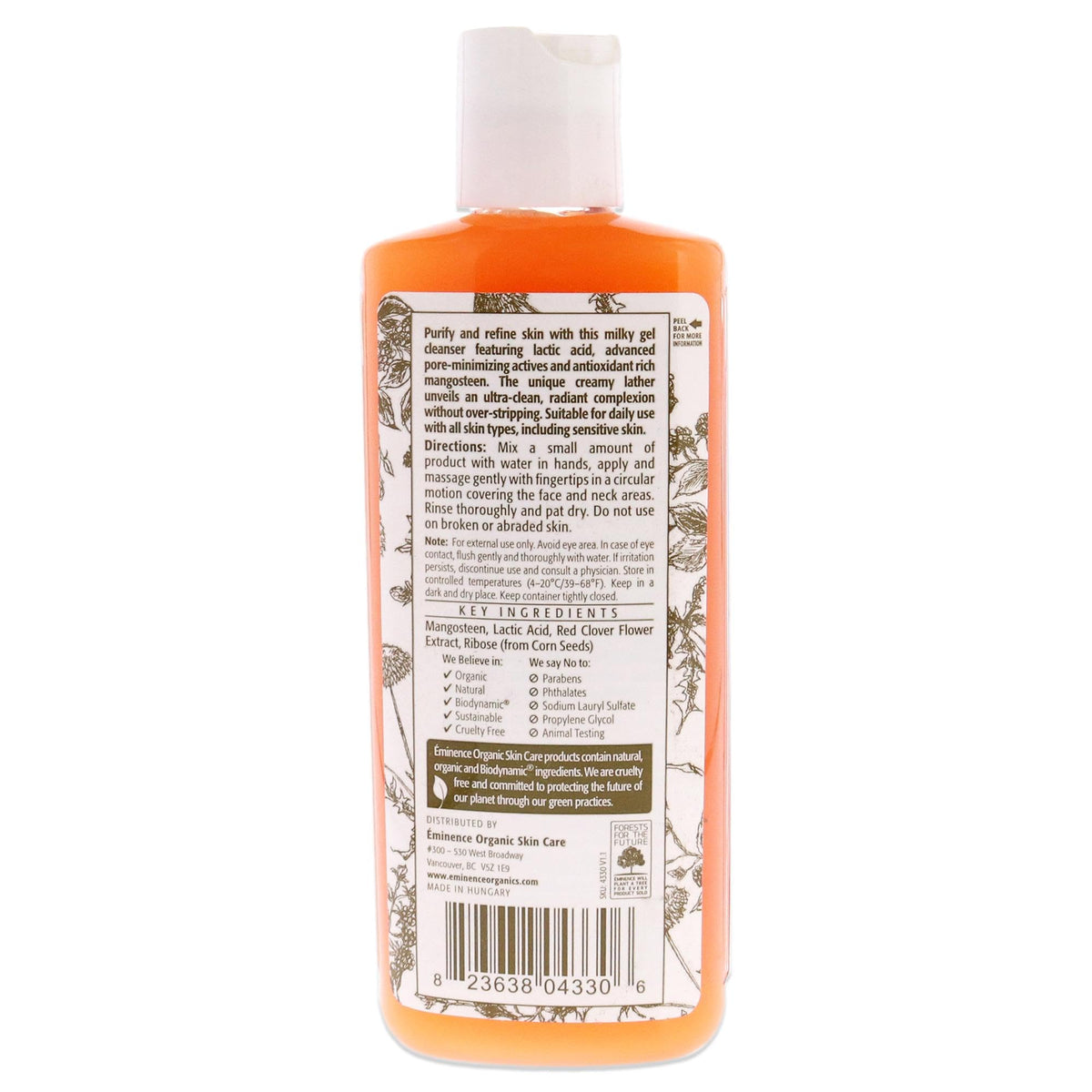 Eminence Mangosteen Daily Resurfacing Cleanser 4.2oz/125ml