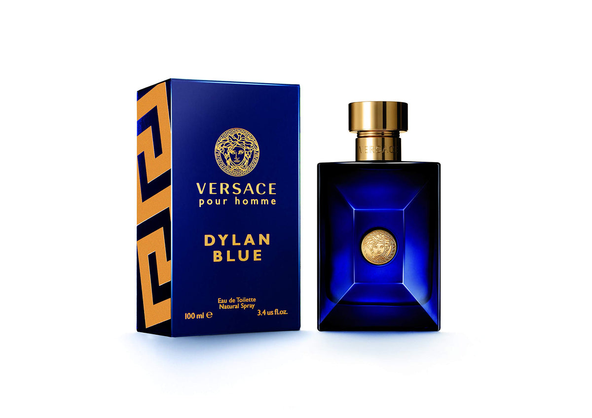Versace Dylan Blue Pour Homme Eau De Toilette for Men 3.4oz/100ml