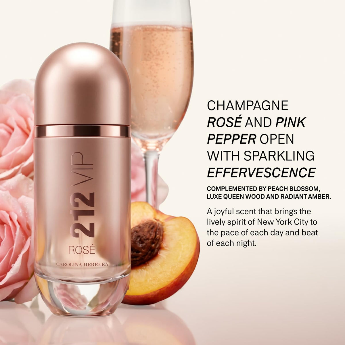 Carolina Herrera 212 VIP Rosé Eau de Parfum Spray 80 ml (Women)