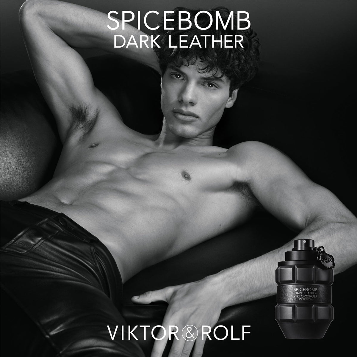 Viktor & Rolf Spicebomb Dark Leather Eau De Parfum for Men 90ml/3.04oz