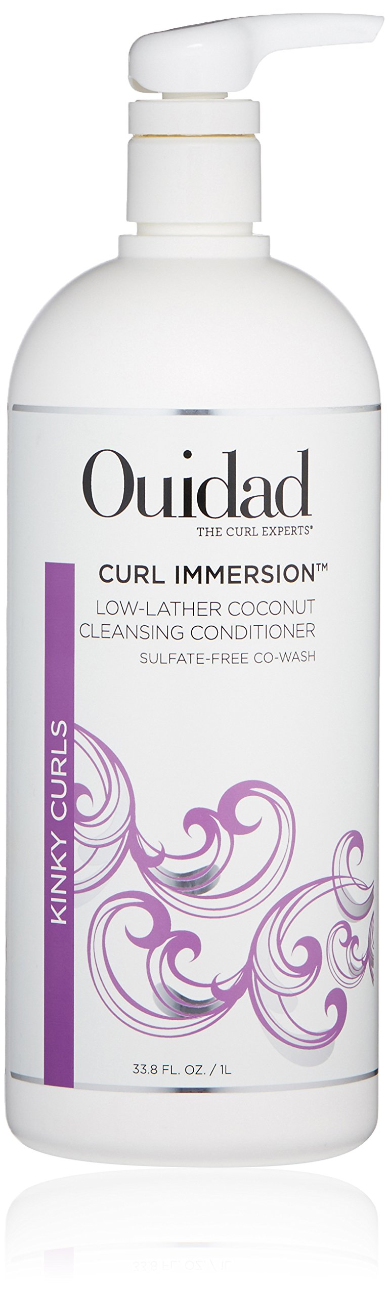 Ouidad Curl Immersion Low-Lather Coconut Cleansing Conditioner 16oz/500ml