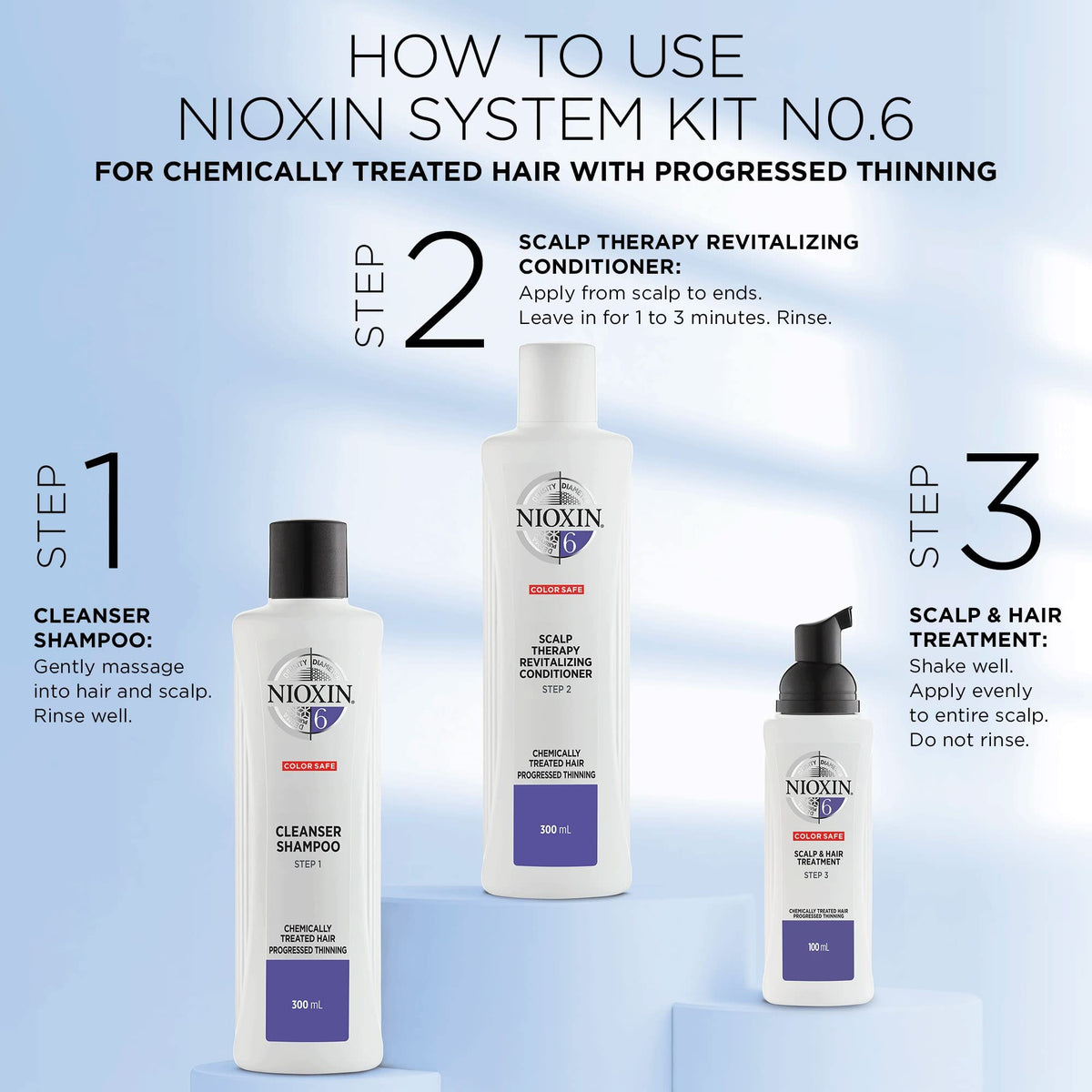 Nioxin System 6 Scalp Therapy Conditioner 300ml