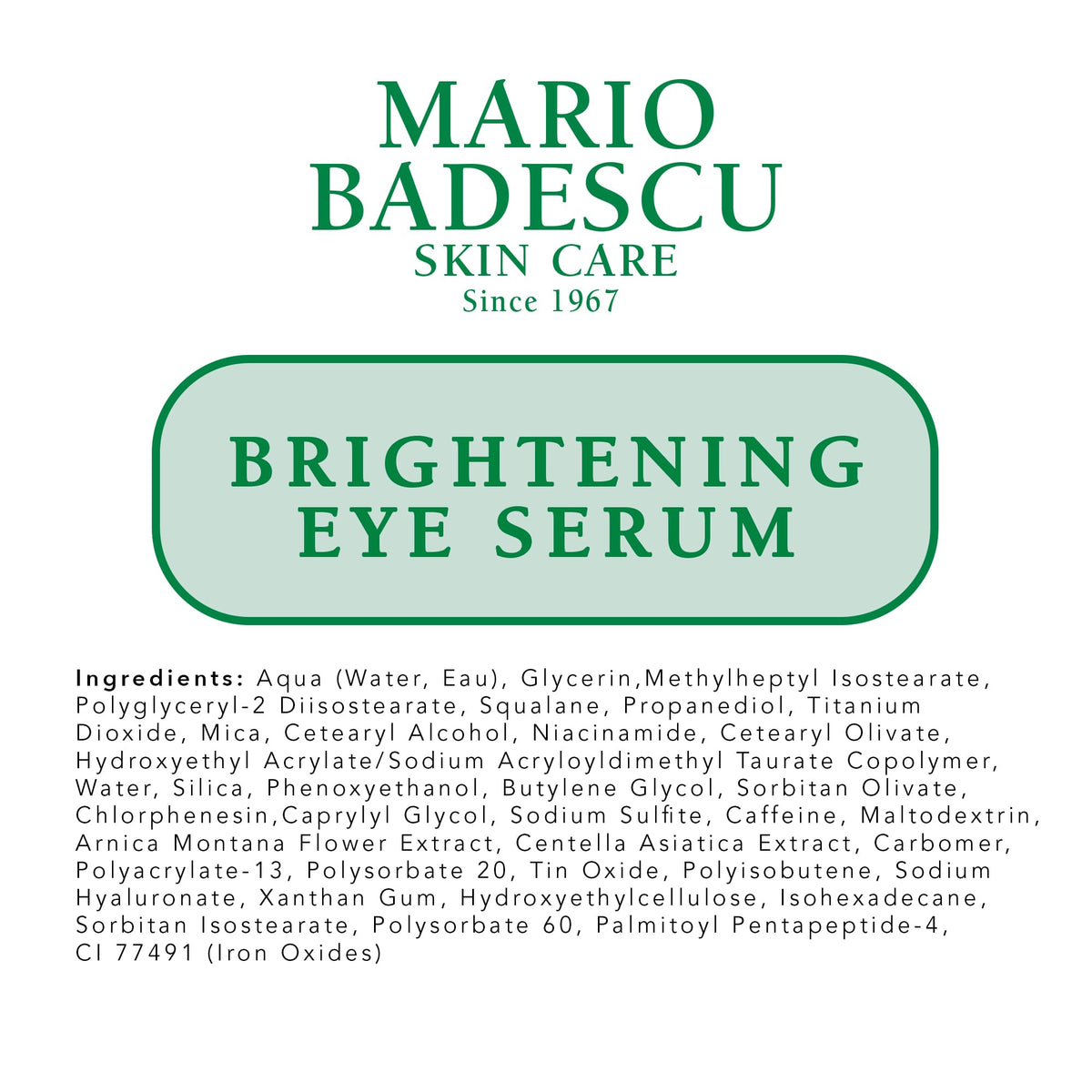 Mario Badescu Brightening Eye Serum 14g/0.5oz