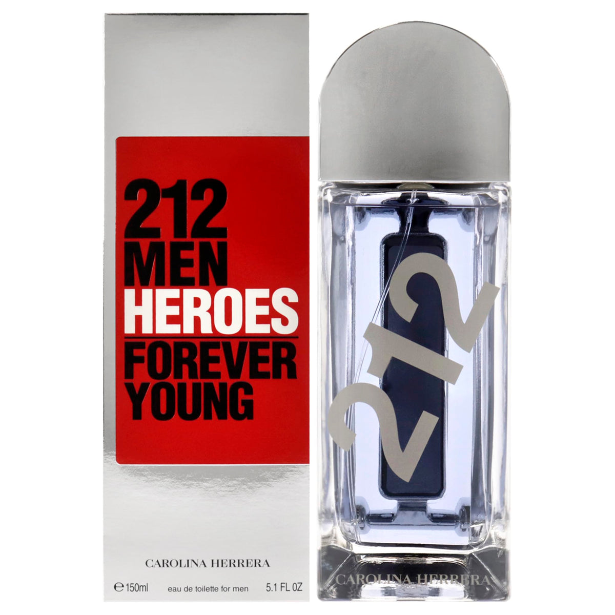 Carolina Herrera 212 Heroes Forever Young Eau de Toilette Spray 5.1 oz (Men)