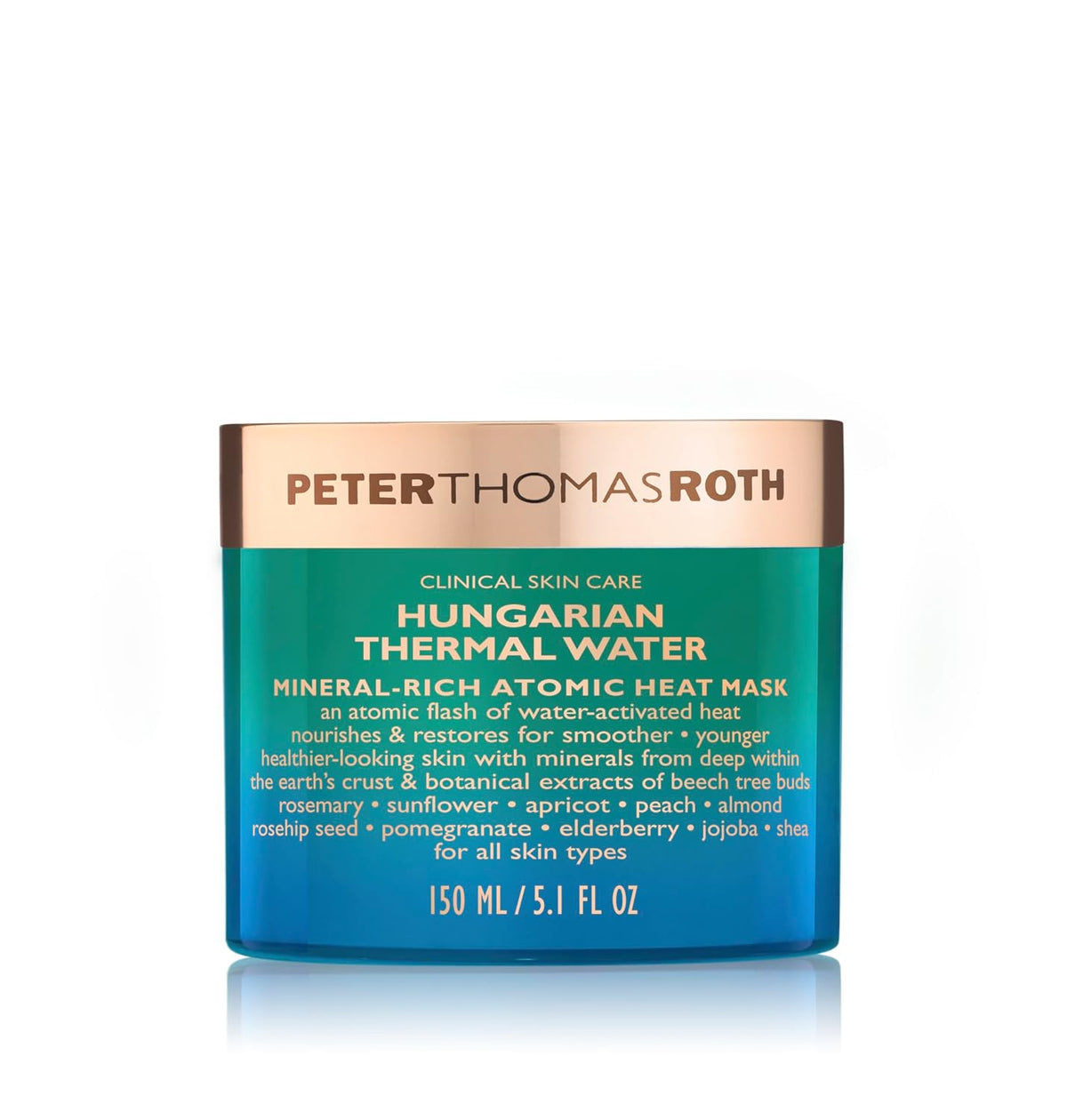 PTR Hungarian Thermal Water Mineral Rich Atomic Heat Mask 150ml/5.1oz