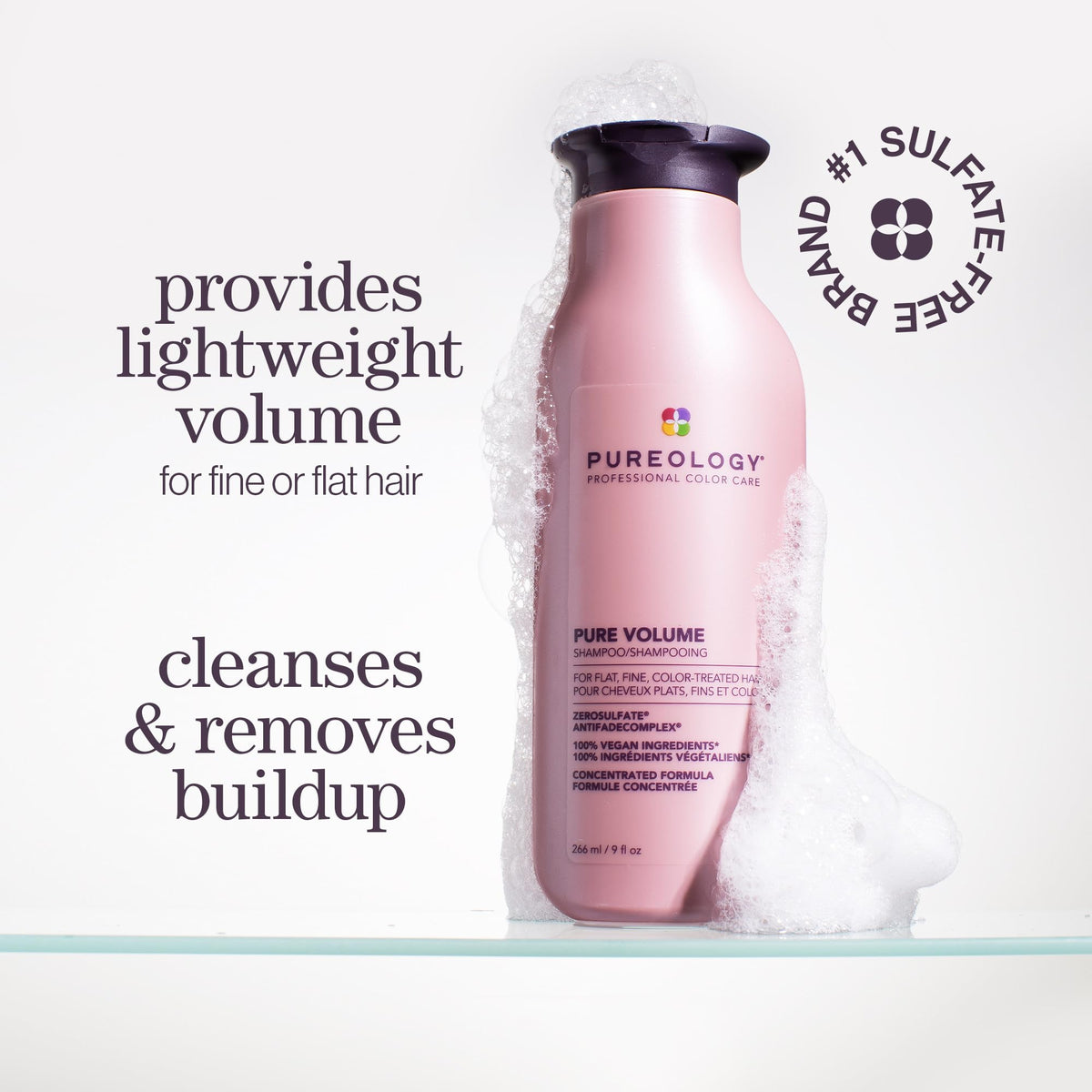 PUREOLOGY-PURE VOLUME SHAMPOO (1000ML/33.8OZ)
