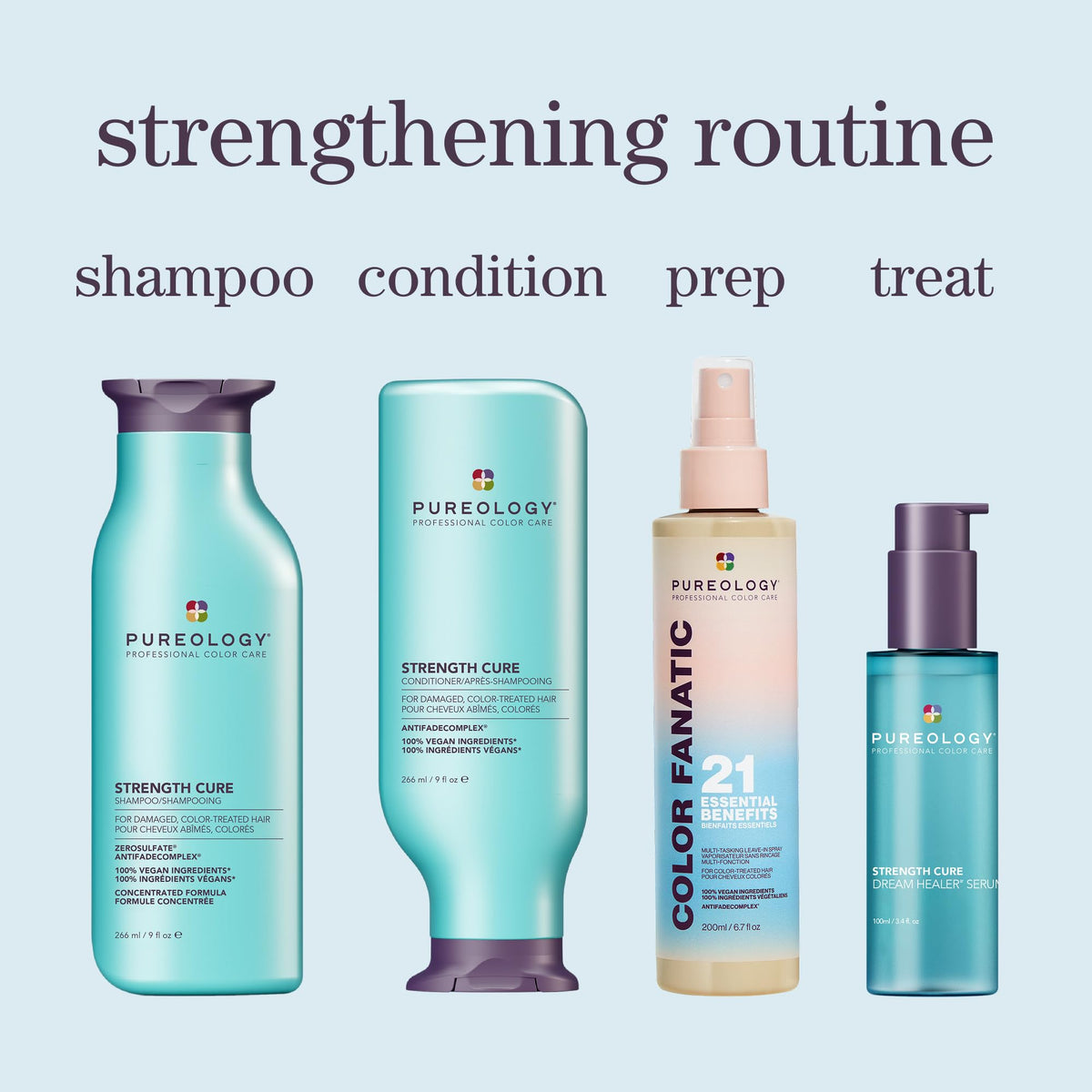 Pureology Strength Cure Shampoo 33.8 Fl Oz