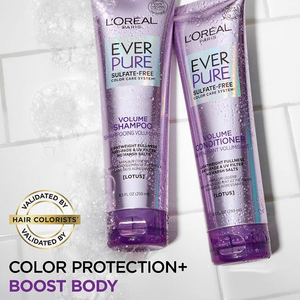 Loreal Paris Ever Pure Sulfate-Free Volume Conditioner 8.5oz/250ml
