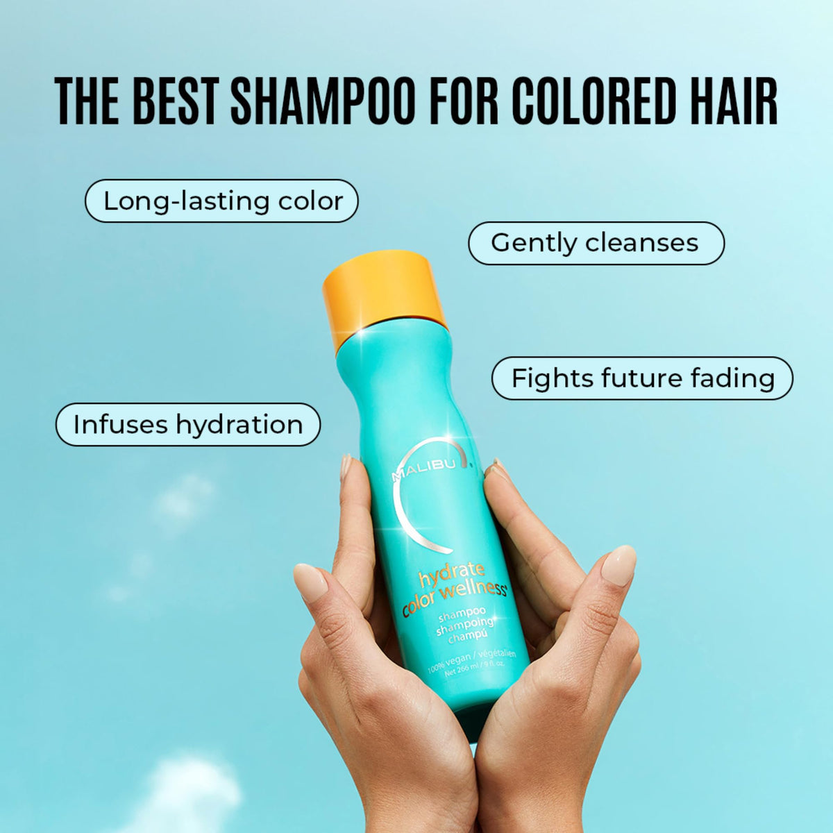 Malibu C Hydrate Color Wellness Shampoo 9oz