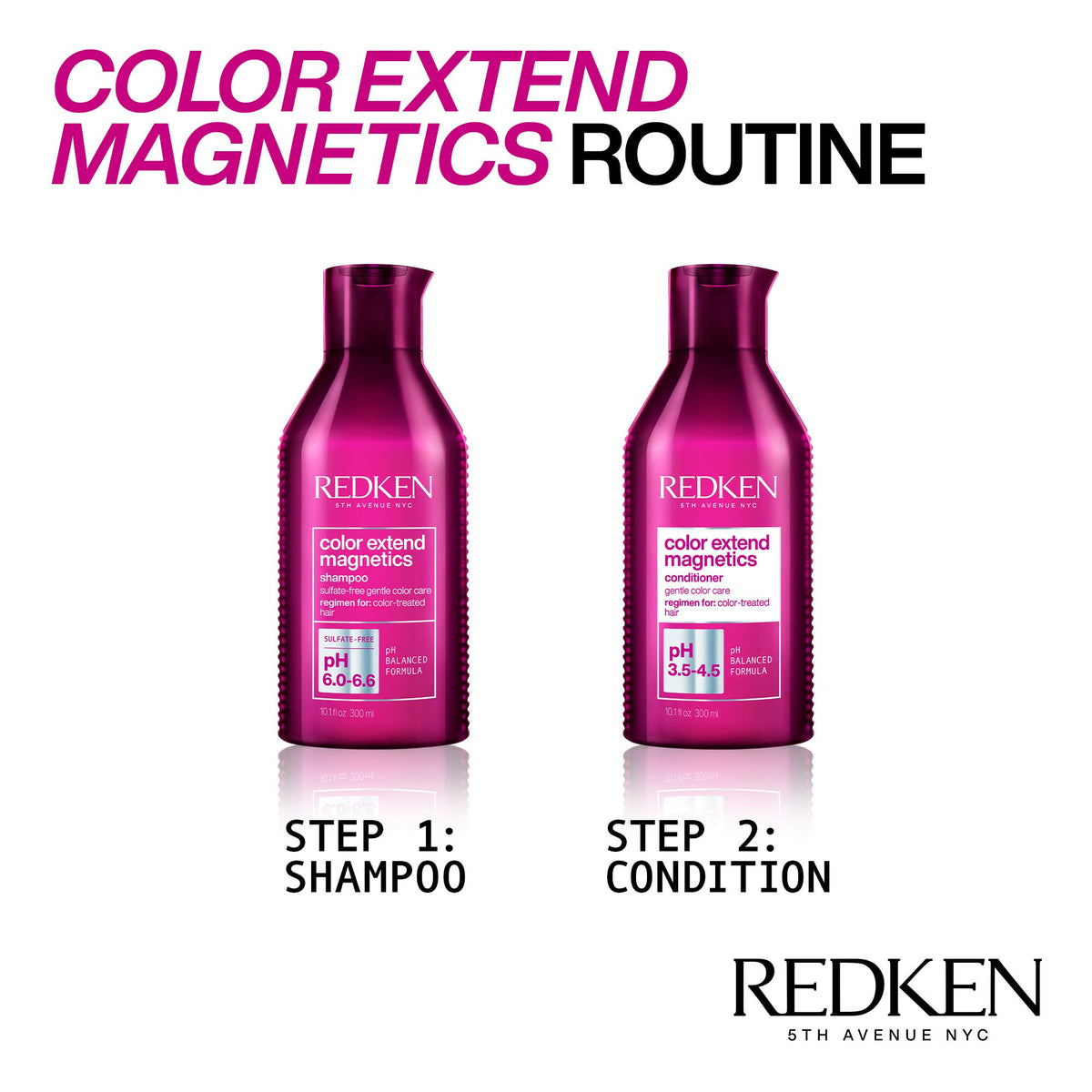 Redken Color Extend Magnetics Conditioner pH 3.5-4.5 300ml/10.1oz