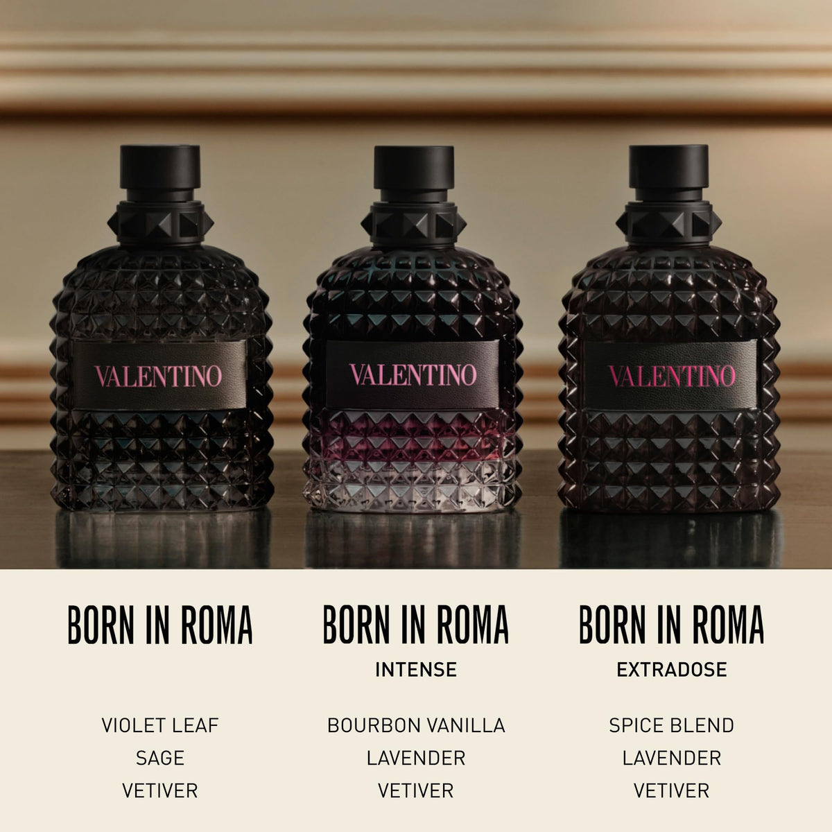 Valentino Uomo Born in Roma Eau de Toilette Spray 3.4 oz (Men)