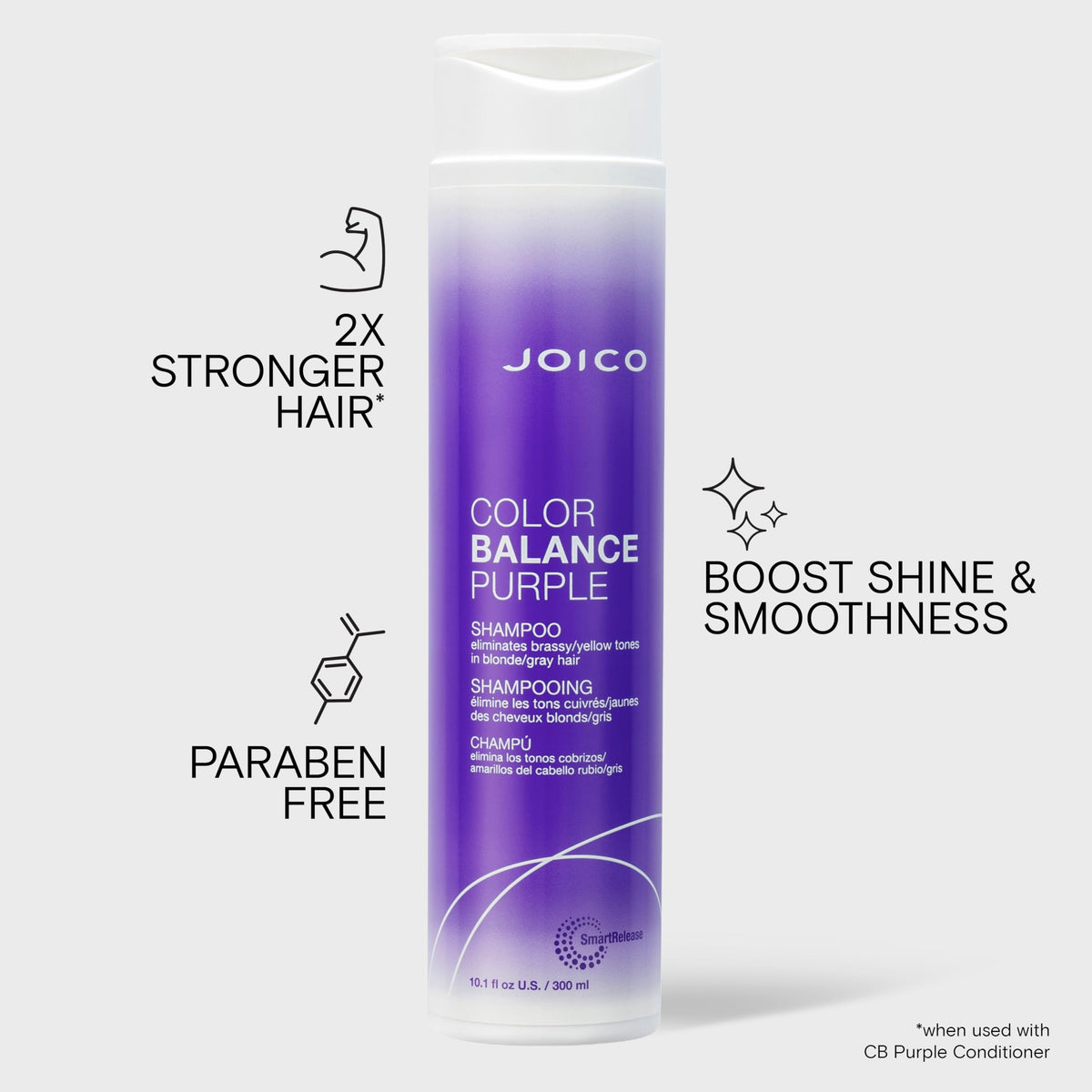 Joico Color Balance Purple Shampoo 10.1oz/300ml