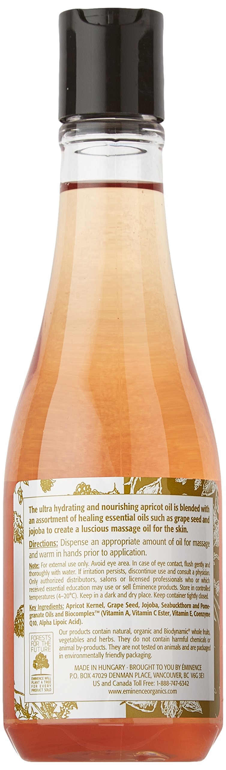 Eminence Apricot Body Oil 8.2oz/240ml