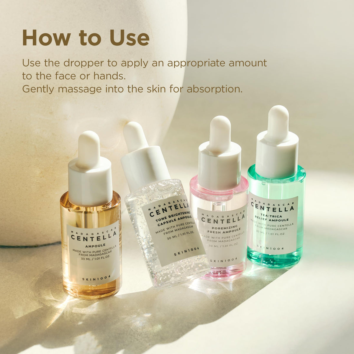 Skin1004 Madagascar Centella Ampoule Kit 4 x 1.10 fl oz